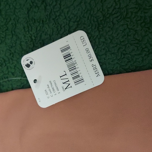 Free People NEW Seamless Mini Slip Iced Chai M/L - Picture 5 of 8